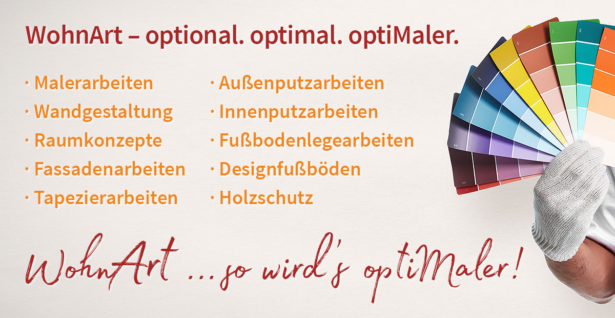 WohnArt GmbH I Der Maler in Erfurt