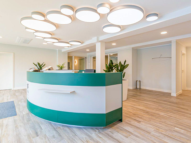 Malerarbeiten - Gewerbe - Augenklinik Göttingen