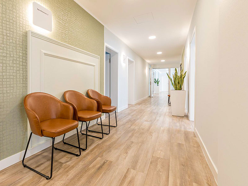 Malerarbeiten - Gewerbe - Augenklinik Göttingen